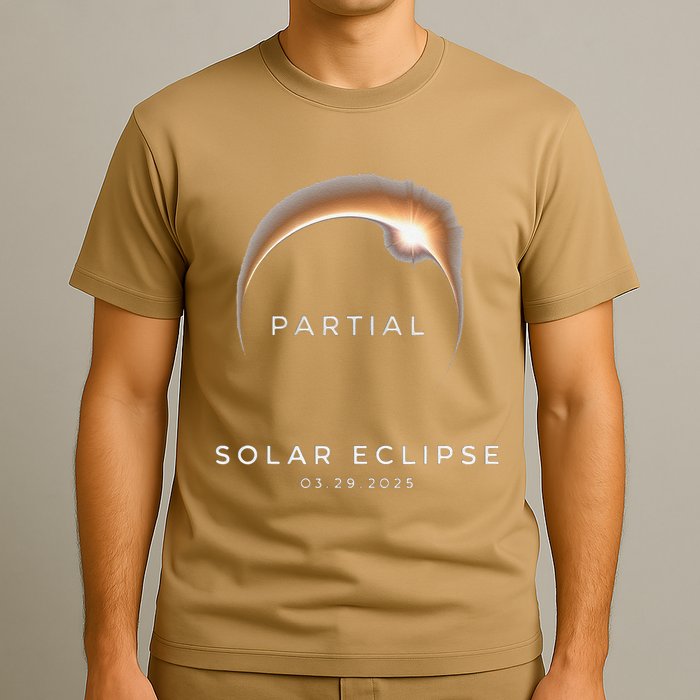 Solar 2025 Eclipse 3.29.25 Partial Solar Eclipse March 2025 T-Shirt