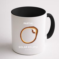 Solar 2025 Eclipse 3.29.25 Partial Solar Eclipse March 2025 Coffee Mug