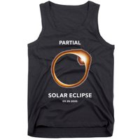 Solar 2025 Eclipse 3.29.25 Partial Solar Eclipse March 2025 Tank Top