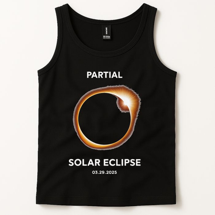 Solar 2025 Eclipse 3.29.25 Partial Solar Eclipse March 2025 Tank Top