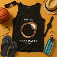 Solar 2025 Eclipse 3.29.25 Partial Solar Eclipse March 2025 Tank Top