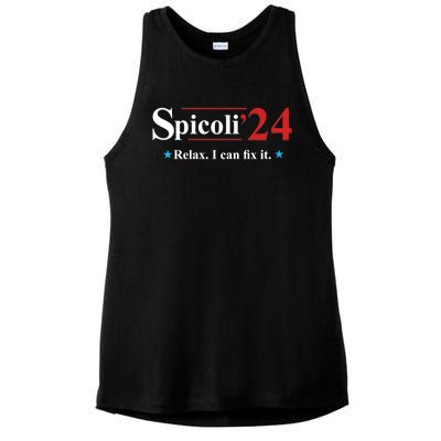 Spicoli 24 Funny Ladies PosiCharge Tri-Blend Wicking Tank