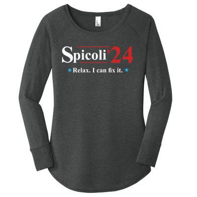 Spicoli 24 Funny Women's Perfect Tri Tunic Long Sleeve Shirt