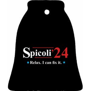 Spicoli 24 Funny Ceramic Bell Ornament