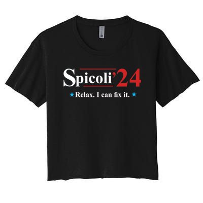 Spicoli 24 Funny Women's Crop Top Tee