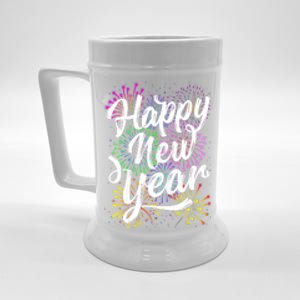 Supplies 2025 Family Matching Fireworks Happy New Year Party Gift Beer Stein