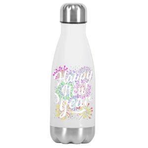 Supplies 2025 Family Matching Fireworks Happy New Year Party Gift Stainless Steel Insulated Water Bottle