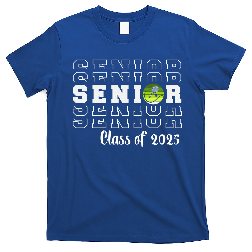 Senior 2025 Family Class Of 2025 Tennis Graduation Great Gift T-Shirt