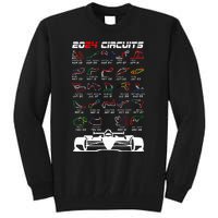 Schedule 2024 Formula Racing Track Formula Car Formula Fan Tall Sweatshirt