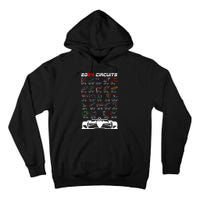 Schedule 2024 Formula Racing Track Formula Car Formula Fan Tall Hoodie