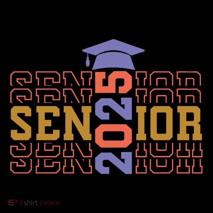 Senior 2025 Front And Back Design City Backpack