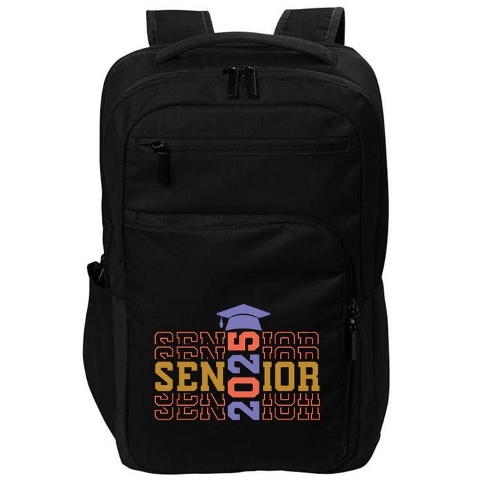 Senior 2025 Front And Back Design Impact Tech Backpack