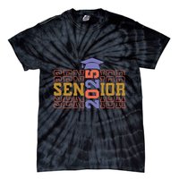 Senior 2025 Front And Back Design Tie-Dye T-Shirt