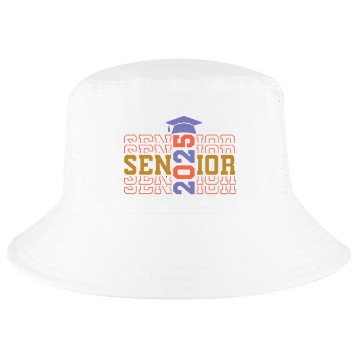 Senior 2025 Front And Back Design Cool Comfort Performance Bucket Hat
