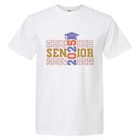 Senior 2025 Front And Back Design Garment-Dyed Heavyweight T-Shirt