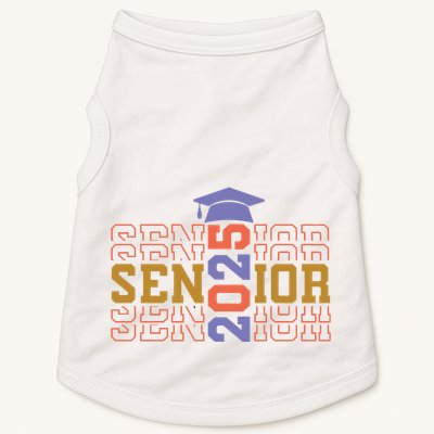 Senior 2025 Front And Back Design Doggie Tank