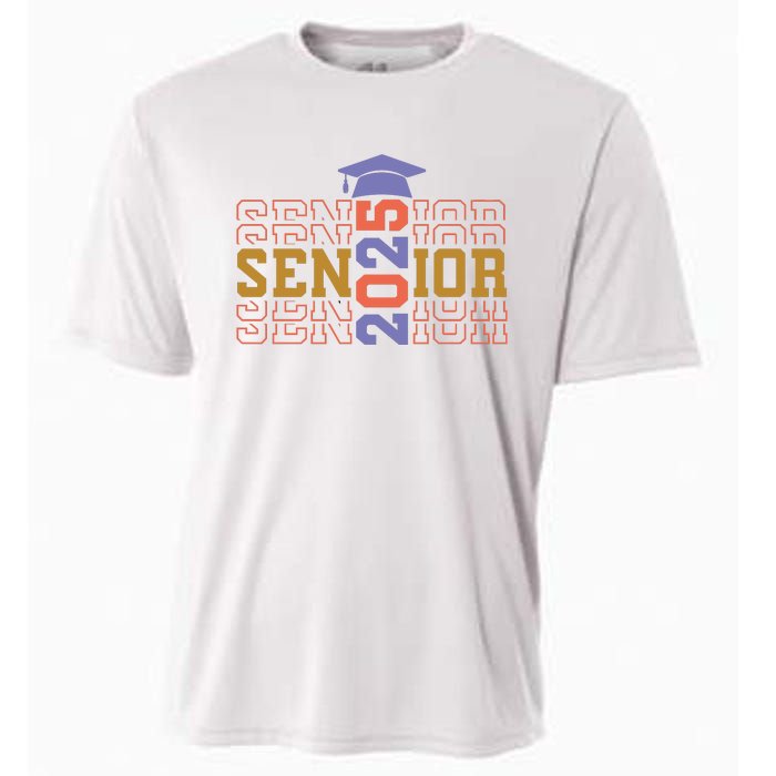 Senior 2025 Front And Back Design Cooling Performance Crew T-Shirt