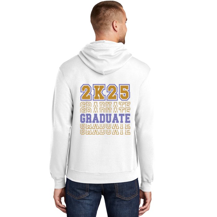 Senior 2025 Front And Back Design Hoodie