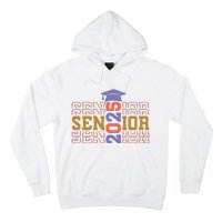 Senior 2025 Front And Back Design Hoodie