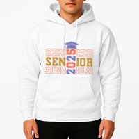 Senior 2025 Front And Back Design Hoodie