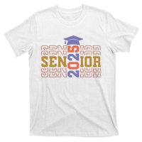 Senior 2025 Front And Back Design T-Shirt