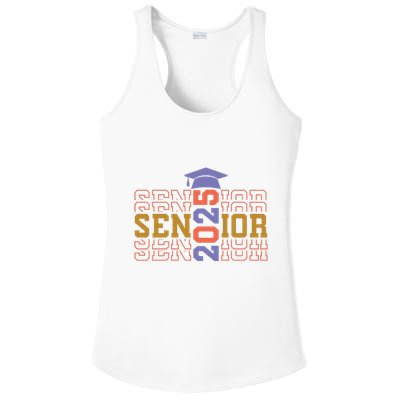 Senior 2025 Front And Back Design Ladies PosiCharge Competitor Racerback Tank