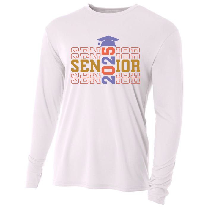 Senior 2025 Front And Back Design Cooling Performance Long Sleeve Crew