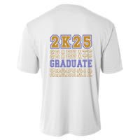Senior 2025 Front And Back Design Youth Performance Sprint T-Shirt
