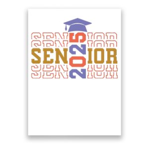 Senior 2025 Front And Back Design Poster