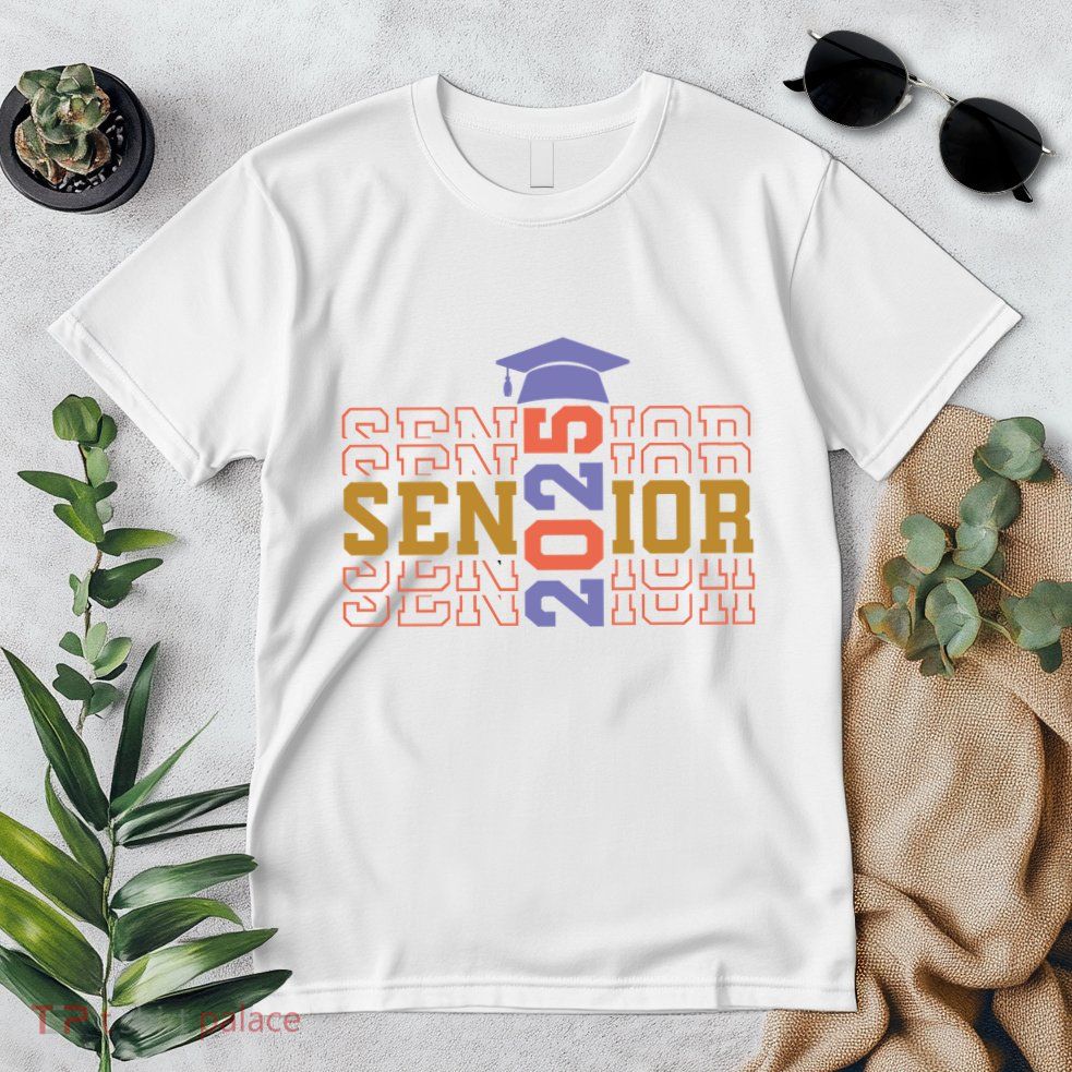 Senior 2025 Front And Back Design Premium T-Shirt