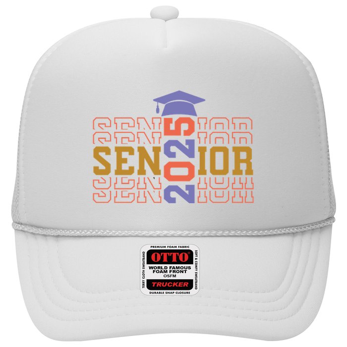 Senior 2025 Front And Back Design Hat