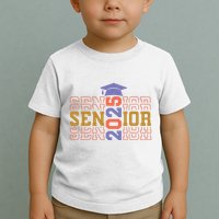 Senior 2025 Front And Back Design Toddler T-Shirt