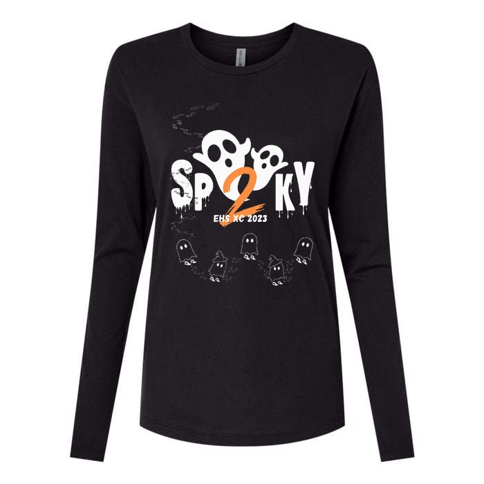 Spooky 2 Fun Run Womens Cotton Relaxed Long Sleeve T-Shirt