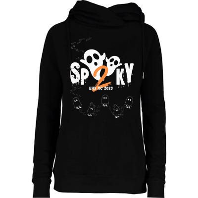 Spooky 2 Fun Run Womens Funnel Neck Pullover Hood