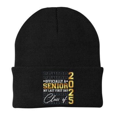 Senior 2025 Graduation My Last First Day Of Class Of 2025 Beanie