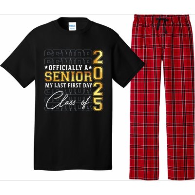 Senior 2025 Graduation My Last First Day Of Class Of 2025 Pajama Set