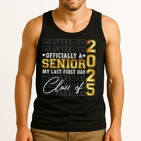 Senior 2025 Graduation My Last First Day Of Class Of 2025 Tank Top