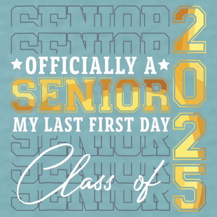 Senior 2025 Graduation My Last First Day Of Class Of 2025 Sueded Cloud Jersey T-Shirt