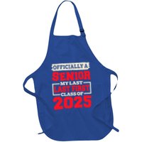 Senior 2025 Graduation My Last First Day Of Class Of 2025 Great Gift Apron