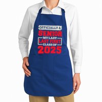 Senior 2025 Graduation My Last First Day Of Class Of 2025 Great Gift Apron