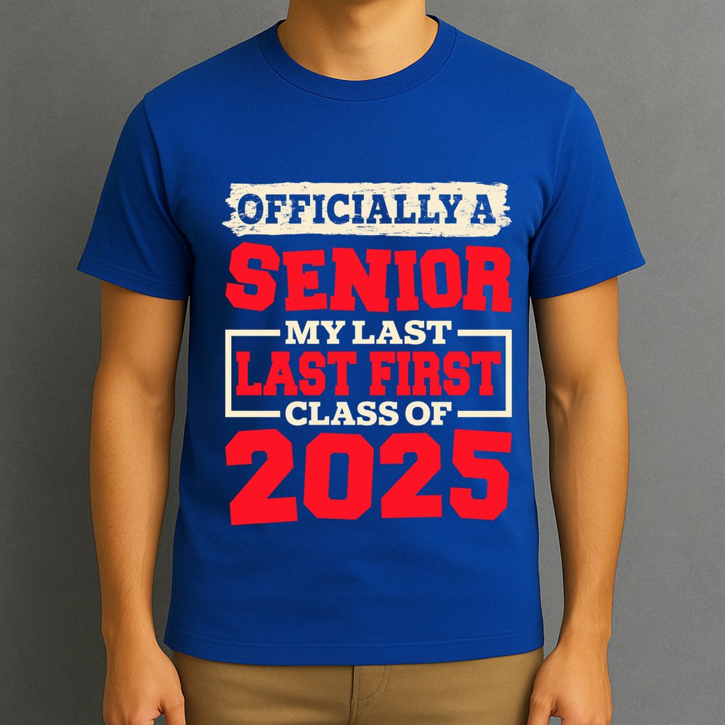 Senior 2025 Graduation My Last First Day Of Class Of 2025 Great Gift T-Shirt