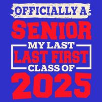 Senior 2025 Graduation My Last First Day Of Class Of 2025 Great Gift Womens T-Shirt