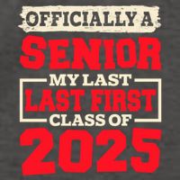 Senior 2025 Graduation My Last First Day Of Class Of 2025 Great Gift Vector Backpack