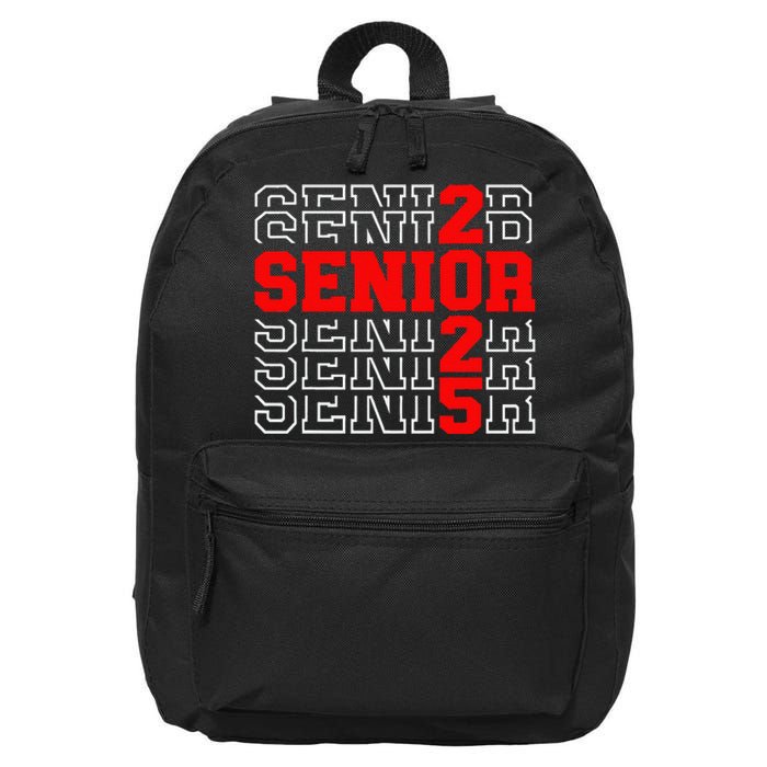 Senior 2025 Graduation 2025 Class Of 2025 Gift 16 in Basic Backpack