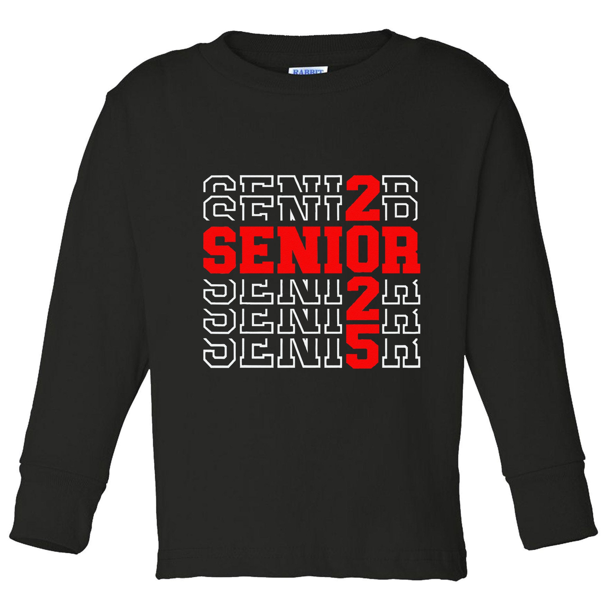 Senior 2025 Graduation 2025 Class Of 2025 Gift Toddler Long Sleeve Shirt