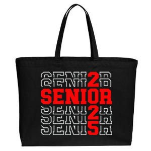 Senior 2025 Graduation 2025 Class Of 2025 Gift Cotton Canvas Jumbo Tote