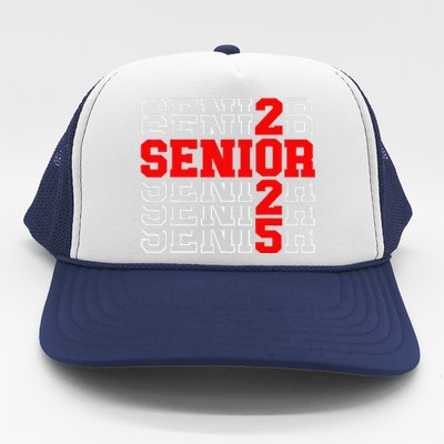 Senior 2025 Graduation 2025 Class Of 2025 Gift Trucker Hat