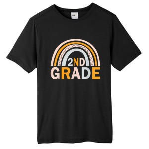 Second 2Nd Grade Rainbow Back To School Teacher Team Great Gift Tall Fusion ChromaSoft Performance T-Shirt