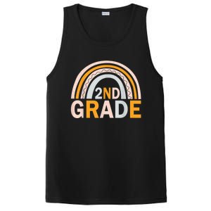 Second 2Nd Grade Rainbow Back To School Teacher Team Great Gift PosiCharge Competitor Tank