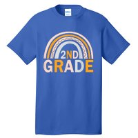 Second 2Nd Grade Rainbow Back To School Teacher Team Great Gift Tall T-Shirt